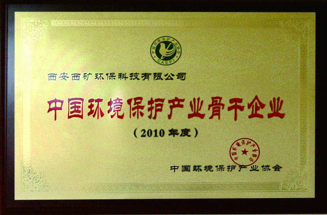 中國環(huán)境保護骨干企業(yè)